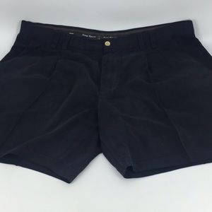 Tommy Bahama Dark Blue Men’s Silk Shorts Size 38